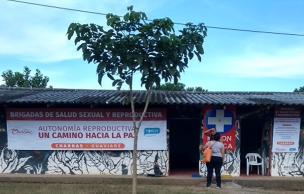 Brigada de salud reproductiva en Guaviare